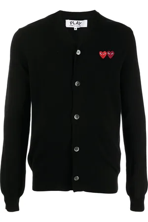 Comme des Garçons Double Heart cardigan