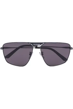Balenciaga Geometric pilot-frame sunglasses