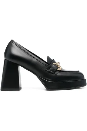 VAMSKO Edith 90mm leather loafers