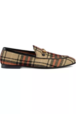 Gucci Homem Oxford & Moccassins - Jordaan tartan loafers