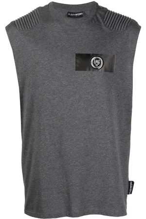 Philipp Plein Tiger-head motif T-shirt
