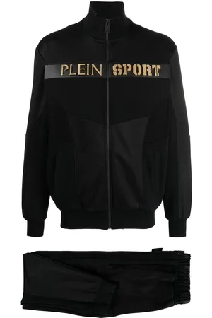 Philipp Plein Logo plaque tracksuit set