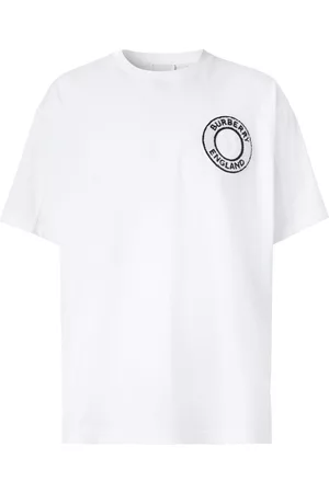 Burberry Homem T-shirts & Manga Curta - Logo-print T-shirt