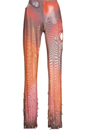 GCDS Sita Drops flared trousers