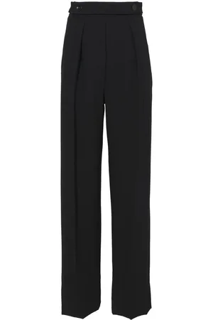 Proenza Schouler High waist crepe trousers