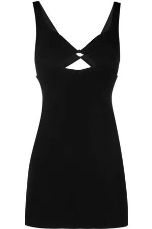 Ami Mulher Mini Vestidos - Cut-out detail mini dress