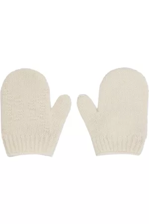 Gucci Menino Luvas - Knitted wool mittens