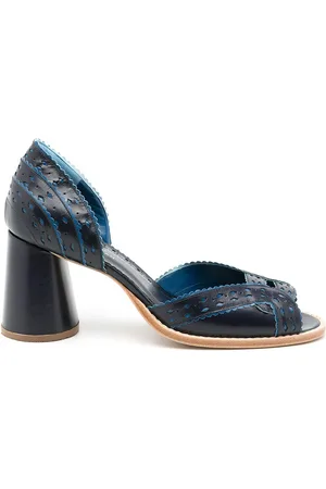 Sarah Chofakian Secret Garden peep-toe pumps