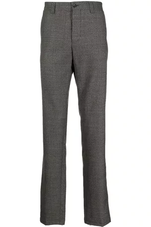 corneliani Overcheck American tailored trousers