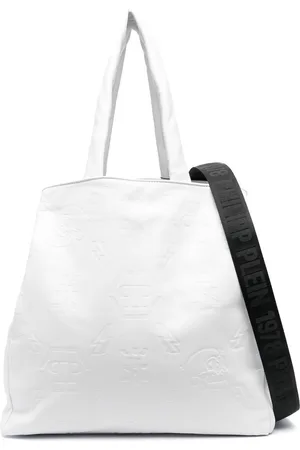Philipp Plein Embossed monogram tote bag