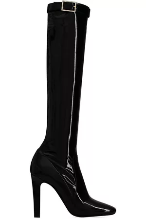 Saint Laurent Mulher Botas de Cano Alto - Knee-length pointed boots