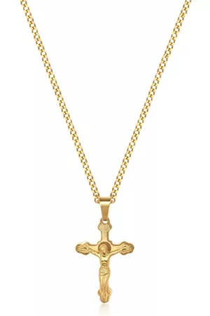 Nialaya Crucifix Pendant chain necklace