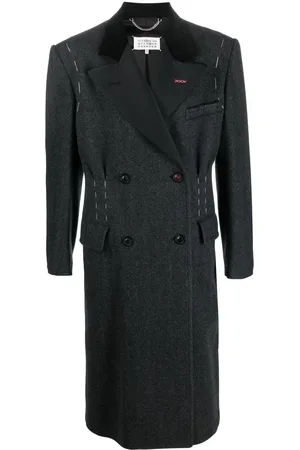 Maison Margiela Work-In-Progress double-breasted coat