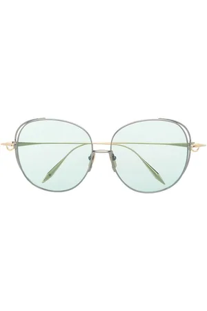 DITA EYEWEAR Arohz oversize round-frame sunglasses
