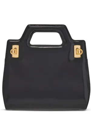 Salvatore Ferragamo Mini Wanda calf leather tote bag