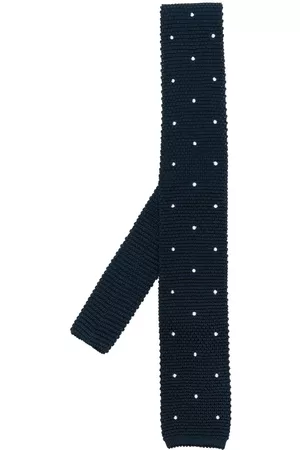 Brunello Cucinelli Homem Laços de Colarinho - Embroidered polka-dot pattern tie