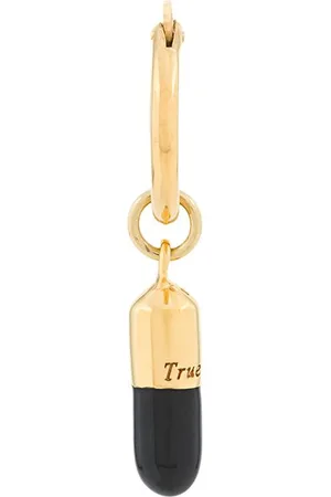 TRUE ROCKS Pill hoop earring