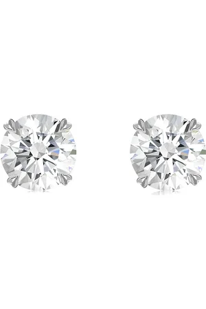 Pragnell 18kt white gold diamond Windsor stud earrings