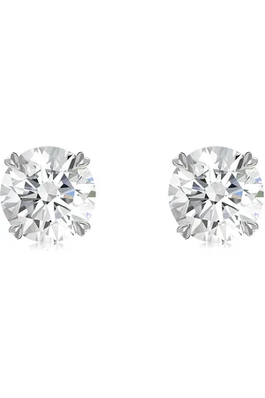 Pragnell 18kt white gold diamond Windsor stud earrings