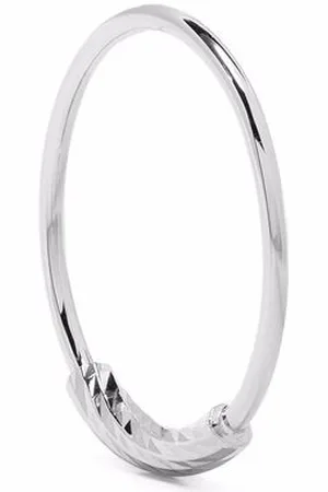 Maria Black 14kt white gold Nancy 10 single hoop