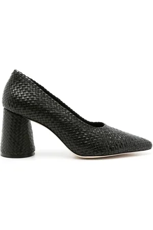 Sarah Chofakian Liam 80mm woven pumps