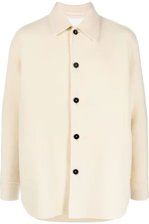 Jil Sander Button-up long-sleeved shirt jacket