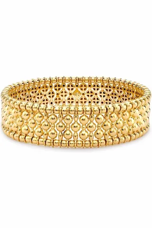 Pragnell 18kt yellow Bohemia Three Row bangle