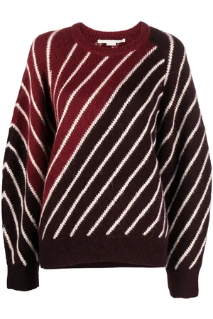 Stella McCartney Diagonal-stripe jumper