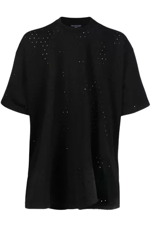 Balenciaga Perforated oversize T-shirt
