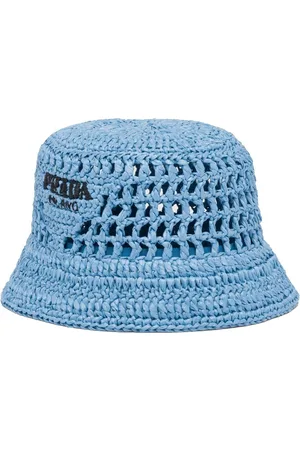 Prada Raffia bucket hat