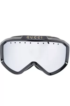 Gucci Mulher Óculos de ski - Logo-lettering ski goggles