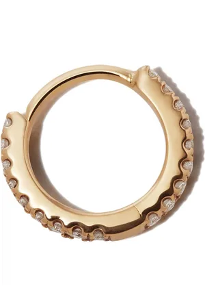 Maria Tash 18kt yellow Eternity diamond earring