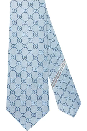 Gucci Homem Laços de Colarinho - GG pattern silk tie