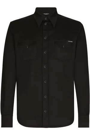 Dolce & Gabbana Homem Manga comprida - Long-sleeve denim shirt