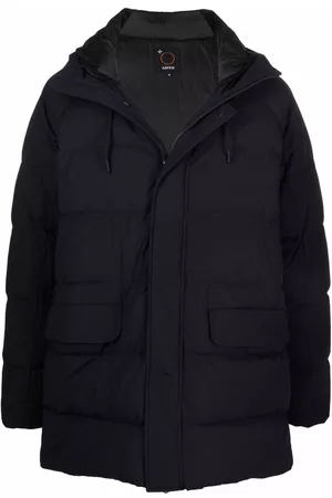 ASPESI Hooded zip-up padded coat