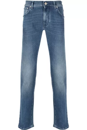 Corneliani Slim-cut denim jeans