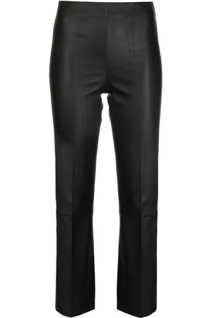 By Malene Birger Florentina cropped leather trousers