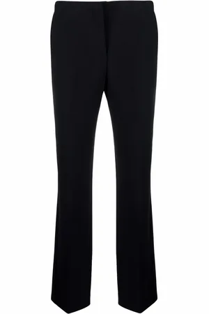 VERSACE Mid-rise flared trousers