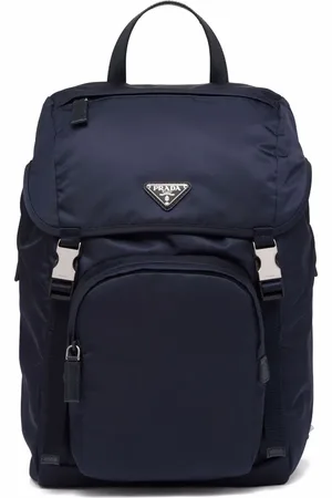 Prada Re-Nylon triangle logo backpack
