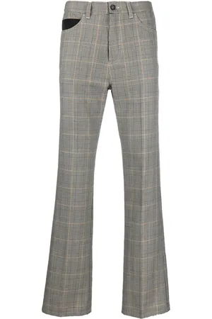 Marni Prince of Wales straight leg trousers
