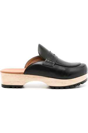 Sarah Chofakian Sarah leather clogs