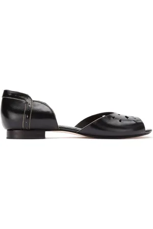 Sarah Chofakian Leather ballerinas