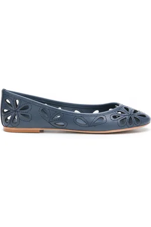 Sarah Chofakian Leather ballerinas