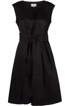 Woolrich Waist-tie A-line dress