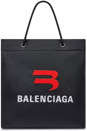 Balenciaga Homem Tote - Explorer logo-embroidered tote bag