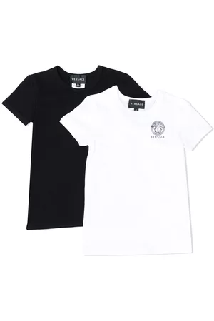 VERSACE Menino T-shirts & Manga Curta - Short-sleeved Medusa logo T-shirt