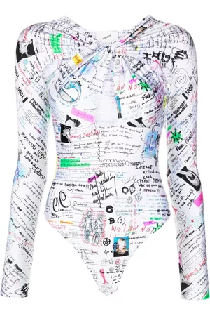 COPERNI Mulher T-shirts & Manga Curta - Twisted cut-out bodysuit