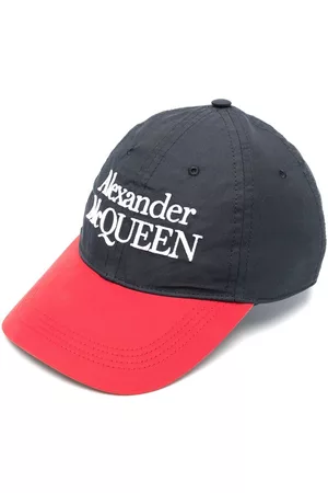 Alexander McQueen Homem Chapéus - Logo embroidered baseball cap