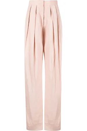 Stella McCartney High-waisted pleated trousers