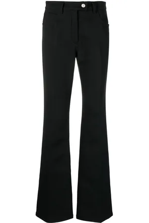 Courrèges Mid-rise flared trousers